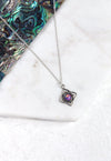 KYLA Lavender Opal Sterling Silver Pendant Necklace